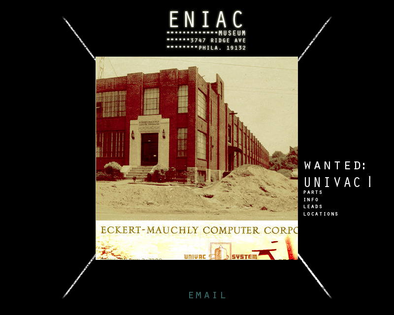 WANTED: UNIVAC I